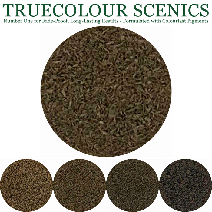 Truecolour Scenics Blended Turf Ground Cover Fine Medium 2 Earth Brown