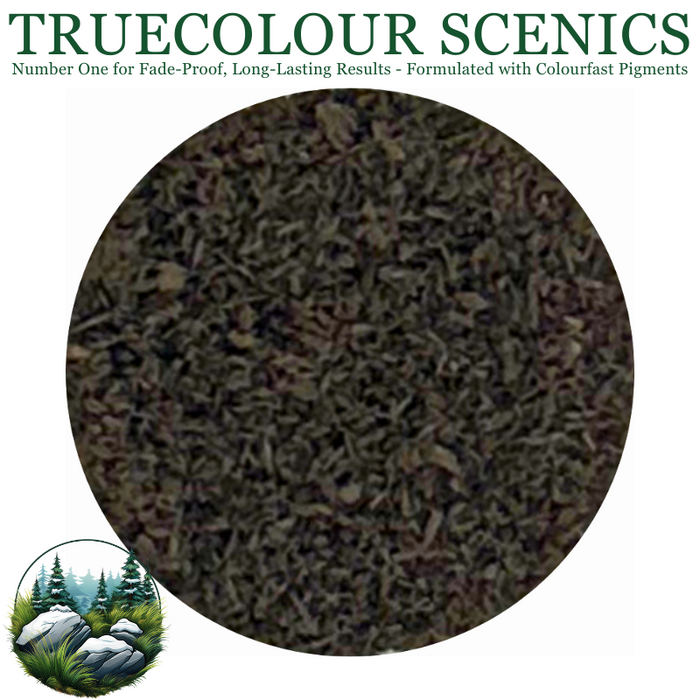 Truecolour Scenics Blended Turf Ground Cover Fine Dark Earth Brown