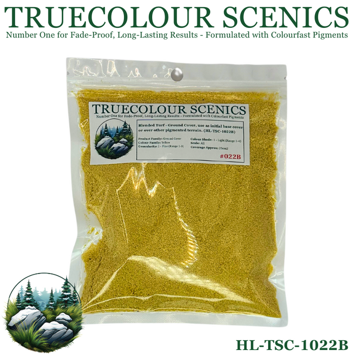 Truecolour Scenics Blended Turf Ground Cover Fine Light Yellow