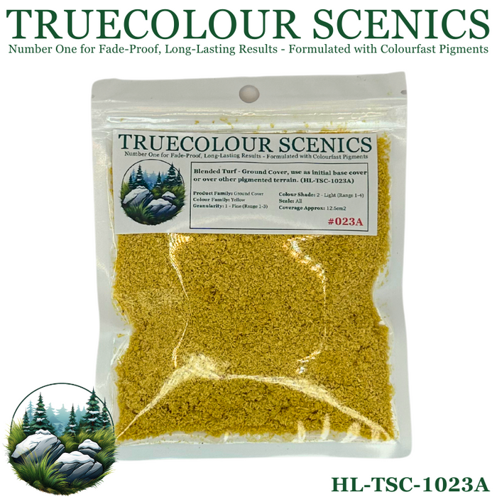 Truecolour Scenics Blended Turf Ground Cover Fine Medium 2 Yellow