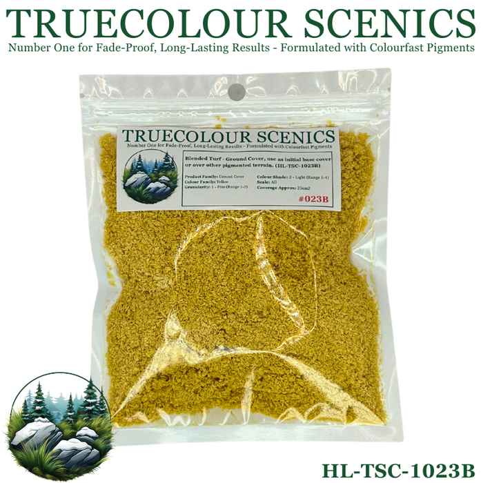 Truecolour Scenics Blended Turf Ground Cover Fine Medium 2 Yellow