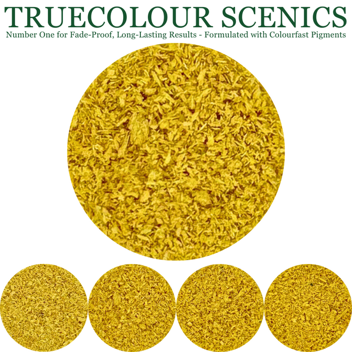 Truecolour Scenics Blended Turf Ground Cover Fine Medium 2 Yellow