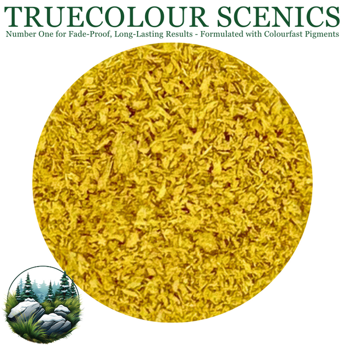 Truecolour Scenics Blended Turf Ground Cover Fine Medium 2 Yellow