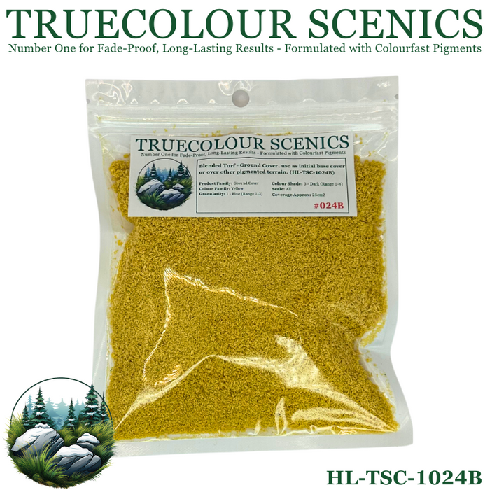 Truecolour Scenics Blended Turf Ground Cover Fine Medium 3 Yellow