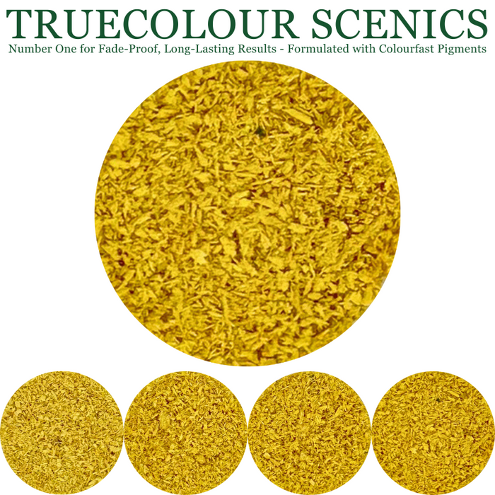 Truecolour Scenics Blended Turf Ground Cover Fine Dark Yellow