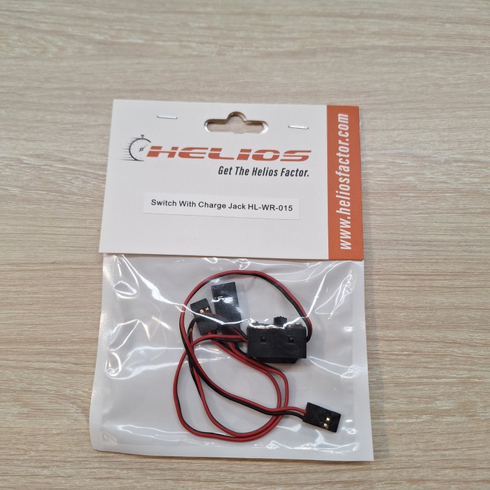 Helios - Switch with charge jack (JR Spektrum)