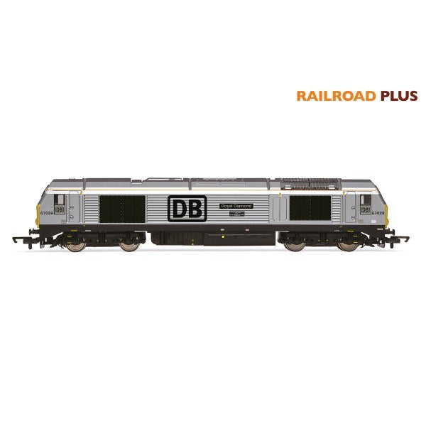 Hornby R30178 RailRoad Plus DB Class 67 Bo-Bo 67029 'Royal Diamond' - Era 10