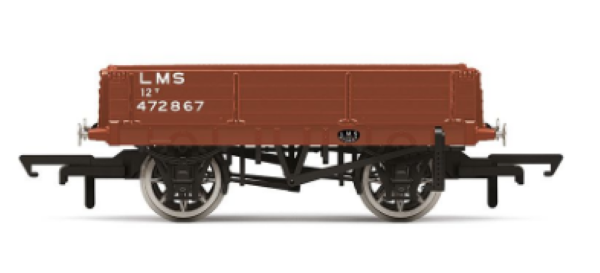 Hornby R60188 3 Plank Wagon LMS - Era 3
