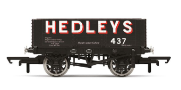 Hornby R60192 6 Plank Wagon Hedleys - Era 3
