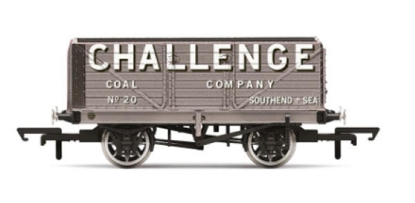 Hornby R60193 7 Plank Wagon Challenge Coal Company - Era 3