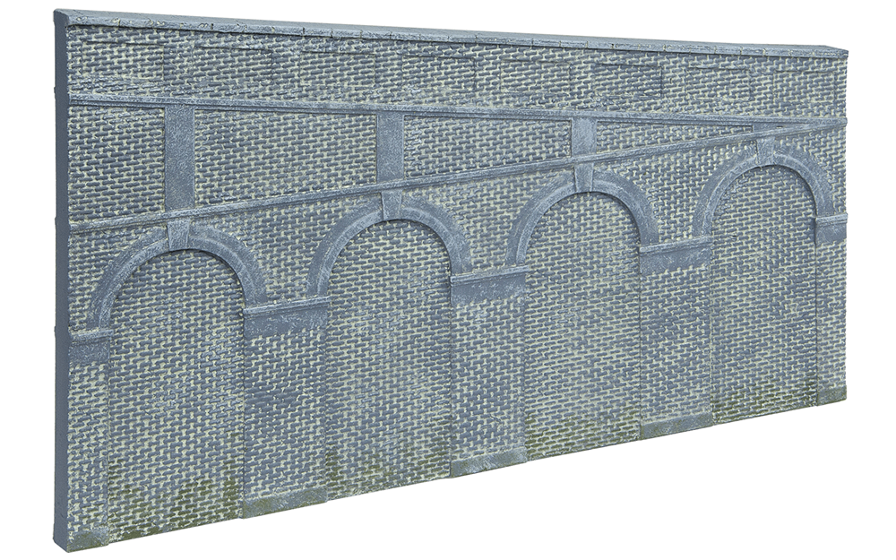 Hornby R7375 High Step.Arch.Retain.Wall-Blu