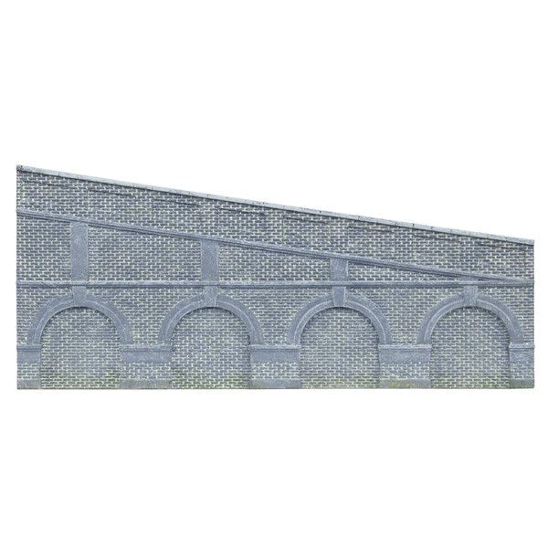 Hornby R7387 Mid Step.Arch. Retain.Wall-Blu