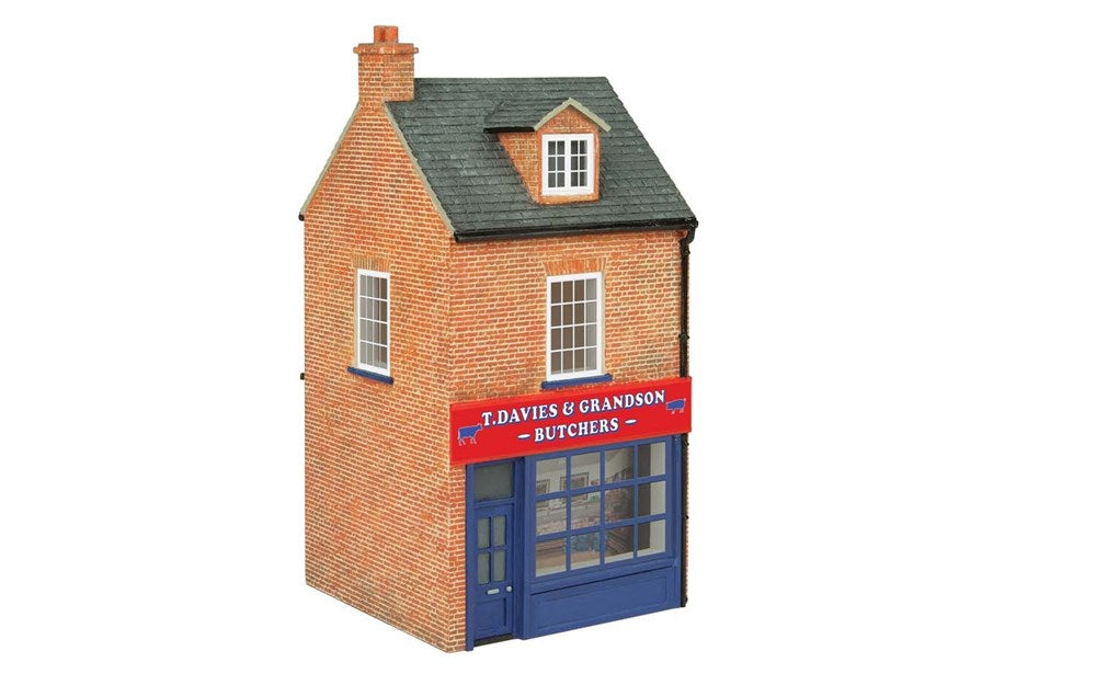 Hornby R7288 Butchers Shop: T.Davies & Gran