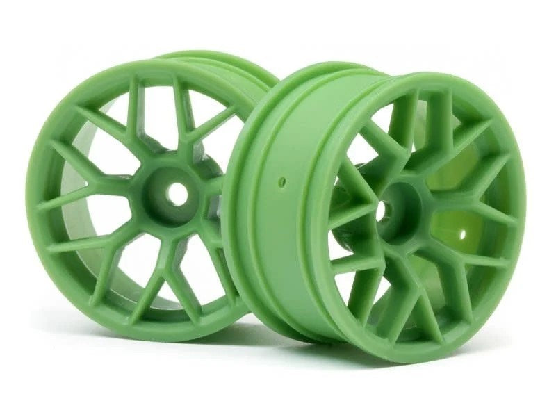 HPI Racing 111091 1/10 RR Wheel: WM 6mmOS Green