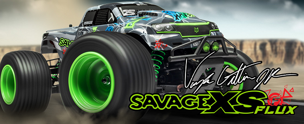 HPI Racing 115967 1/12 4WD Savage XS FLUX Monster Truck - Vaughn Gittin Jr