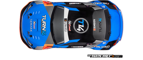 HPI Racing 120096 1/10 4WD RS4 Sport 3 Drift Car - Subaru BRZ Dai Yoshihara