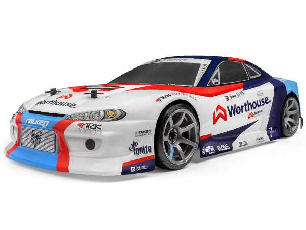 HPI Racing 120097 1/10 4WD RS4 Sport 3 Drift Car - Nissan S15 Team Worthouse