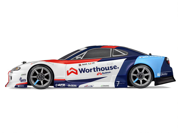 HPI Racing 120097 1/10 4WD RS4 Sport 3 Drift Car - Nissan S15 Team Worthouse