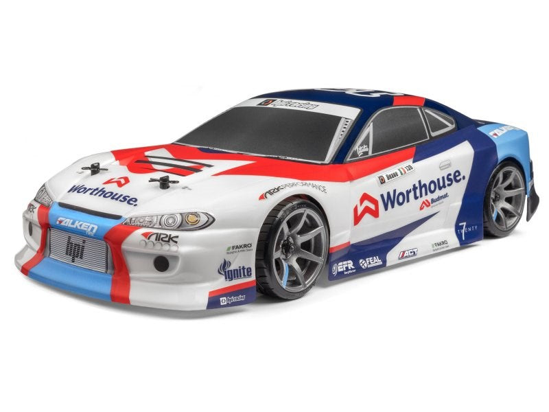 HPI Racing 120221 RC Body: 1/10 Nissan Silvia S15 - Team Worthouse (Printed Body)