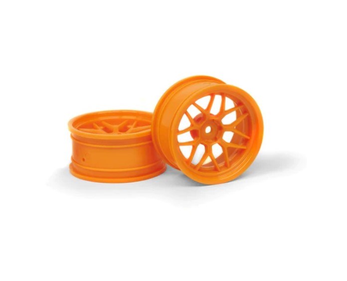 HPI Racing 120250 1/10 W: Tech 7 Orange 6mmOS