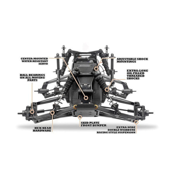 HPI Racing 160030 1/10 2WD Jumpshot MT FLUX RTR