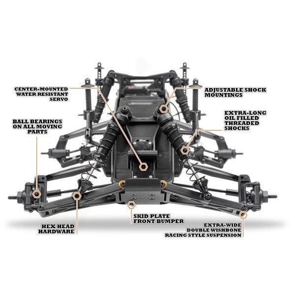 HPI Racing 160032 1/10 2WD Jumpshot ST FLUX RTR