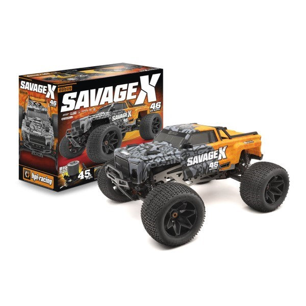 HPI Racing 160100 1/8 4WD Savage X 4.6 Big Block Nitro RTR Monster Truck