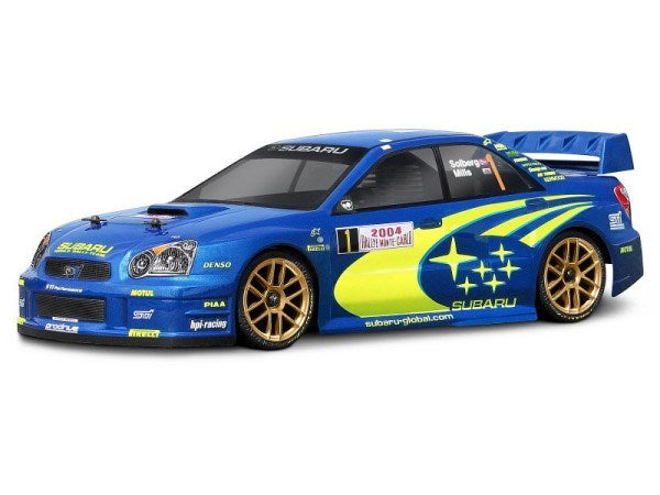 HPI Racing 17505 1/10 RC Body: 2004 Subaru Impreza WRC - Unpainted