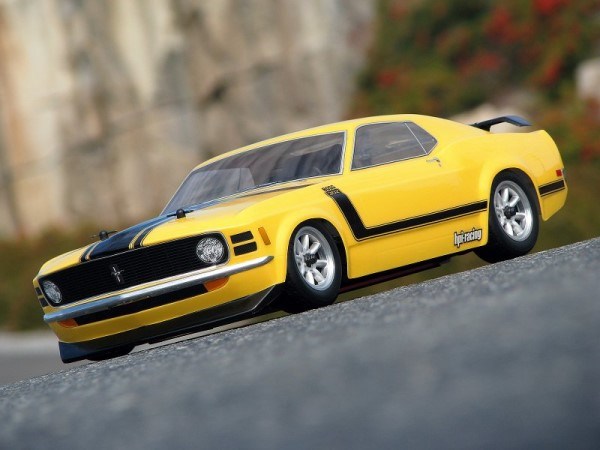 HPI Racing 17546 1/10 RC Body: 1970 Ford Mustang Boss 302 - Unpainted