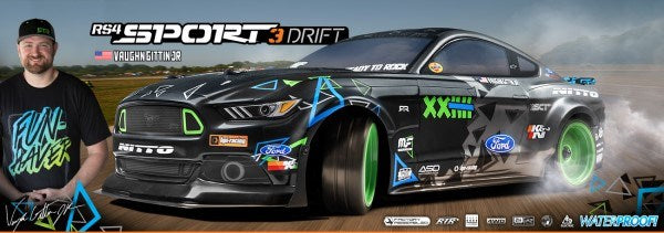 HPI Racing 115984 1/10 4WD RS4 Sport 3 Drift Car - '15 Ford Mustang RTR Spec 5