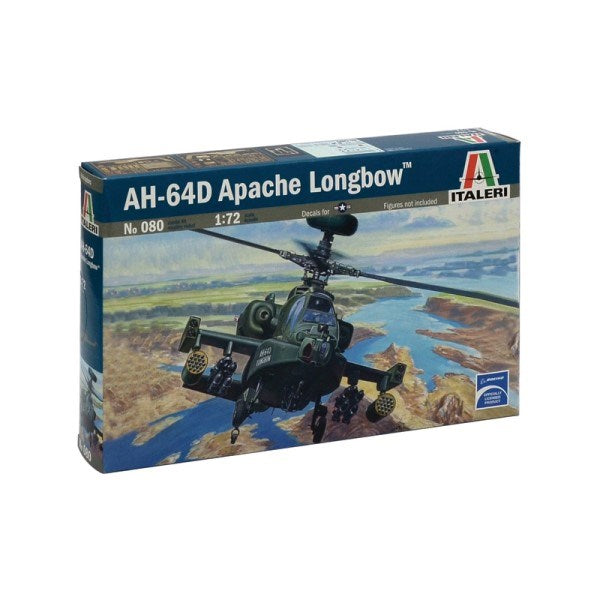 Italeri 1/72 080 Ah64D L/Bw Apache