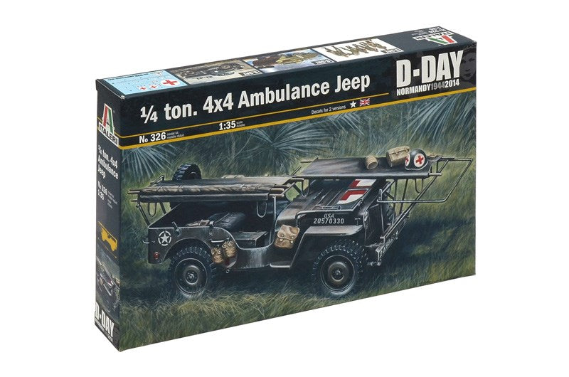 Italeri 326 1/35 AMBULANCE JEEP