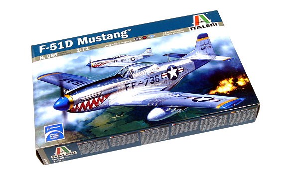 Italeri 086 1/72 P-51D MUSTANG