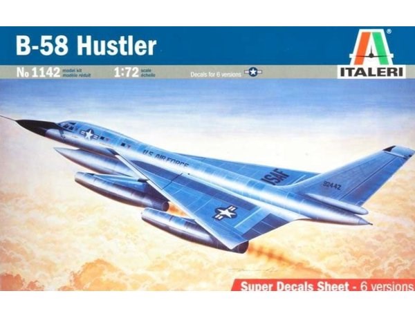 Italeri 1/72 1142 B-58 Hustler