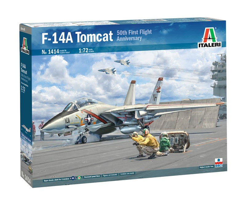 Italeri 1/72 1414 F-14A Tomcat 50Th Anni.