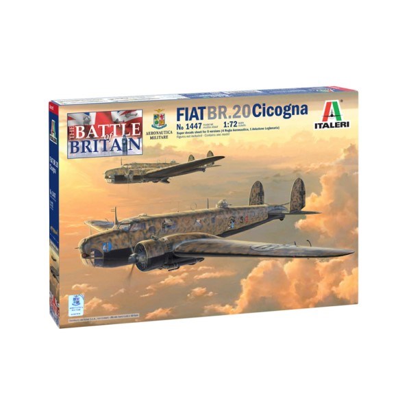 Italeri 1/72 1447 Fiat Br-20 "Battle Of Britain"