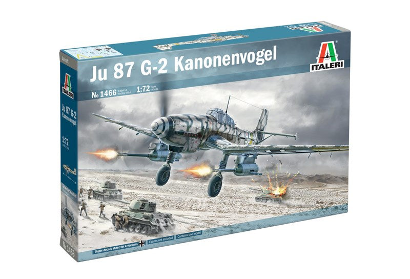 Italeri 1/72 1466 Junker Ju-87G-2 Kanonenvogel