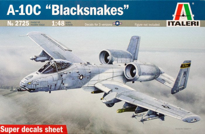 Italeri 1/48 2725 A-10 Tbolt "Blacksnakes"