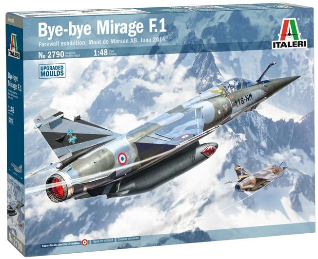 Italeri 2790 1/48 "Bye-bye" Mirage F1 - Farewell Exhibition June 2014