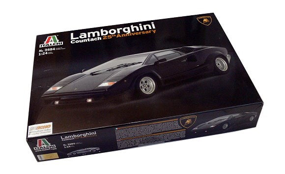 Italeri 1/24 3684 Lambo Countach 25Th Anni.