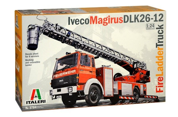 Italeri 3784 1/24 Iveco-Magirus DLK 26-12 Fire Ladder Truck