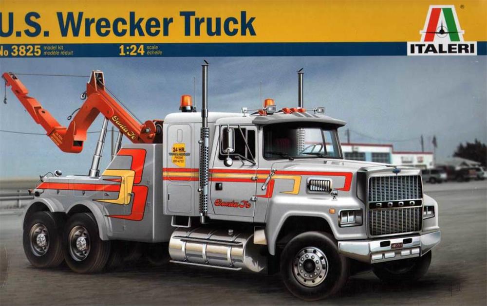 Italeri 3825 1/24 US WRECKER TRUCK