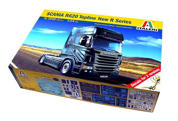 Italeri 1/24 3858 Scania R620 V8 New R Series**