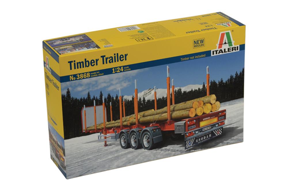 Italeri 3868 1/24 TIMBER TRAILER