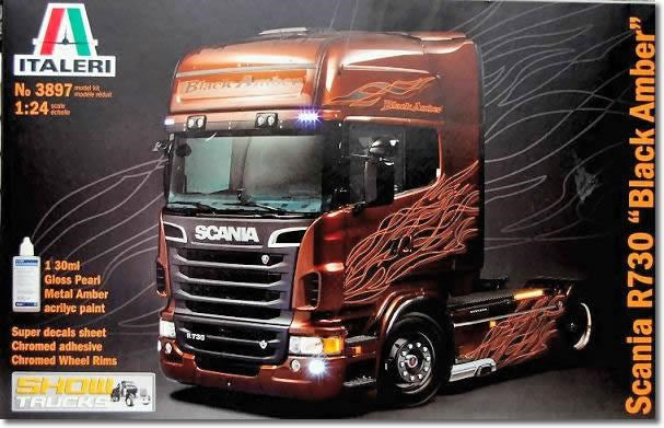 Italeri 3897 1/24 SCANIA R730 BLACK AMBER