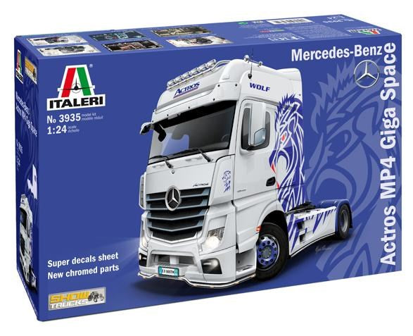 Italeri 3935 1/24 M.B. ACTROS MP4 GIGA SPACE SHOW