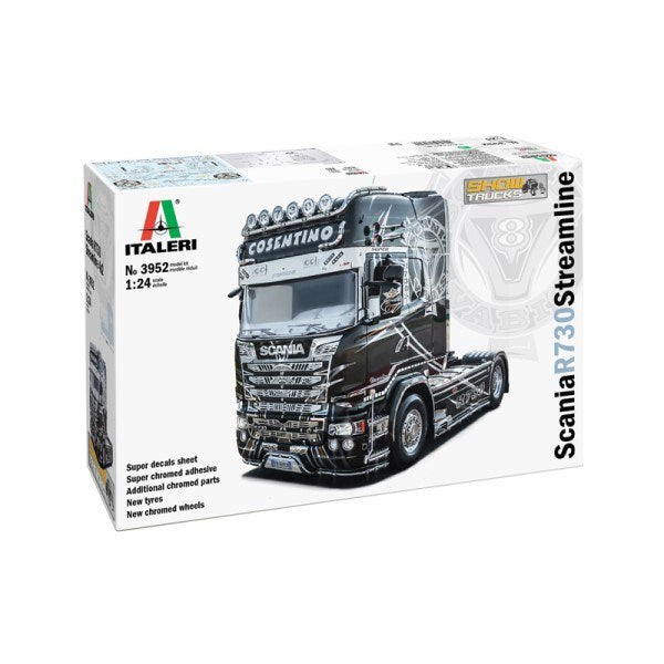 Italeri 3952 1/24 SCANIA R730 STREAMLINE SHOW TRUCK