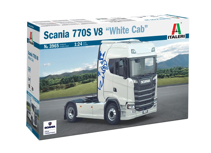 Italeri 3965 1/24 SCANIA 770 S V8 WHITE CAB