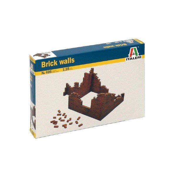 Italeri 405 1/35 Damaged Brick Walls (WWII)