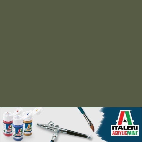 Vallejo by Italeri 4315 Flat Olive Drab (F.S. 34088) Acrylic 20ml